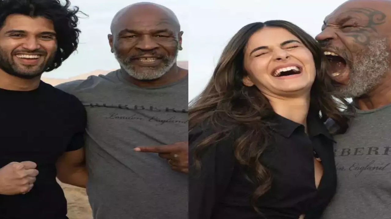 When Ananya had a gala time with Mike Tyson
