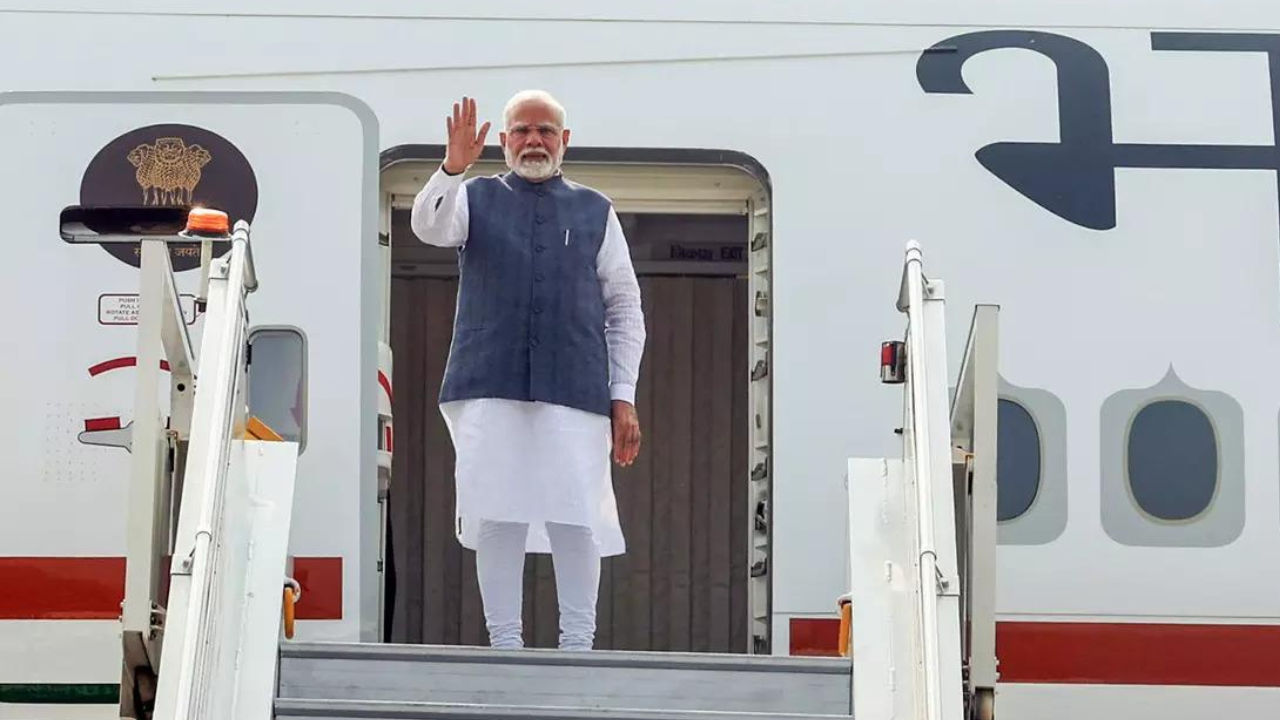 PM Modi heads for G20 meet, looks forward to 'meaningful talks'