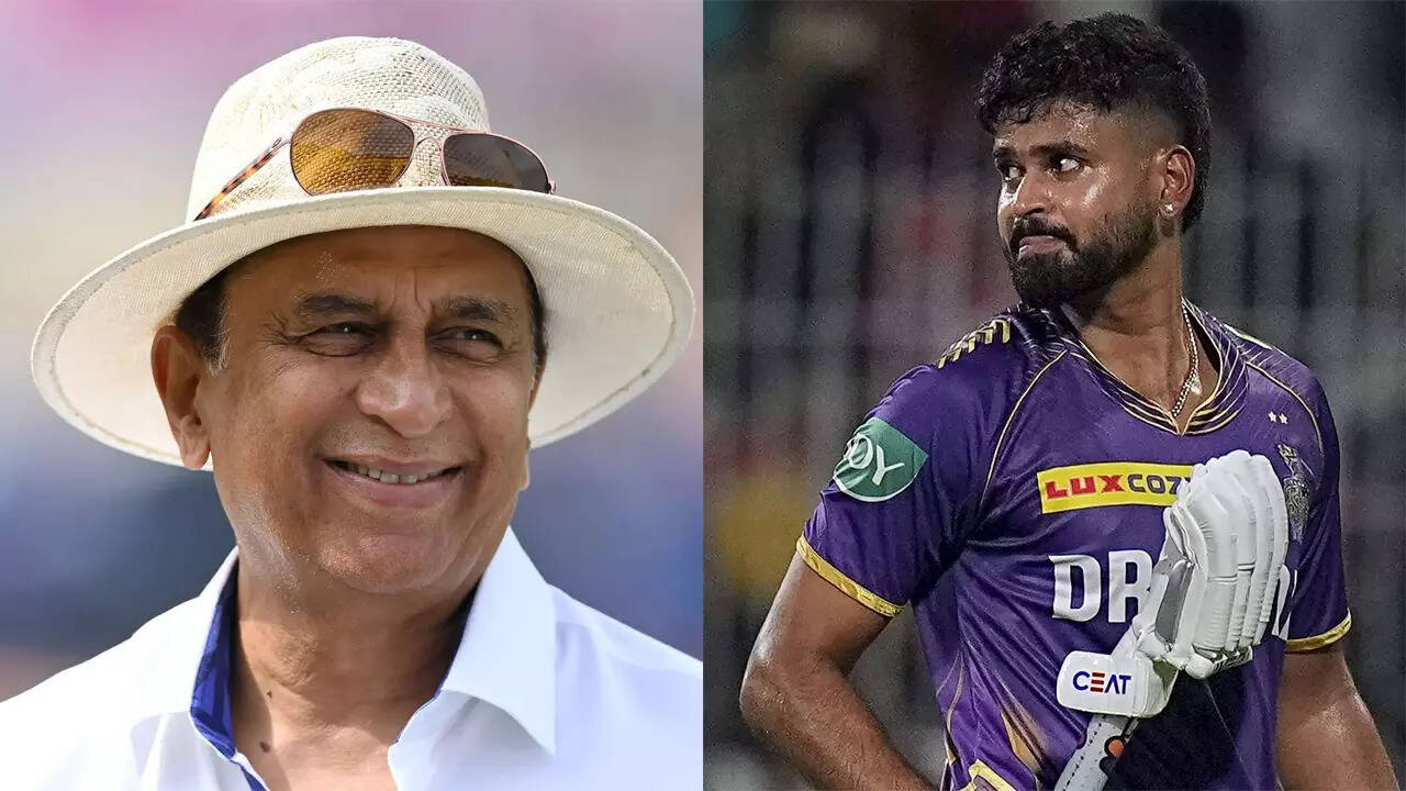 Gavaskar predicts Iyer's future in IPL 2025 auction