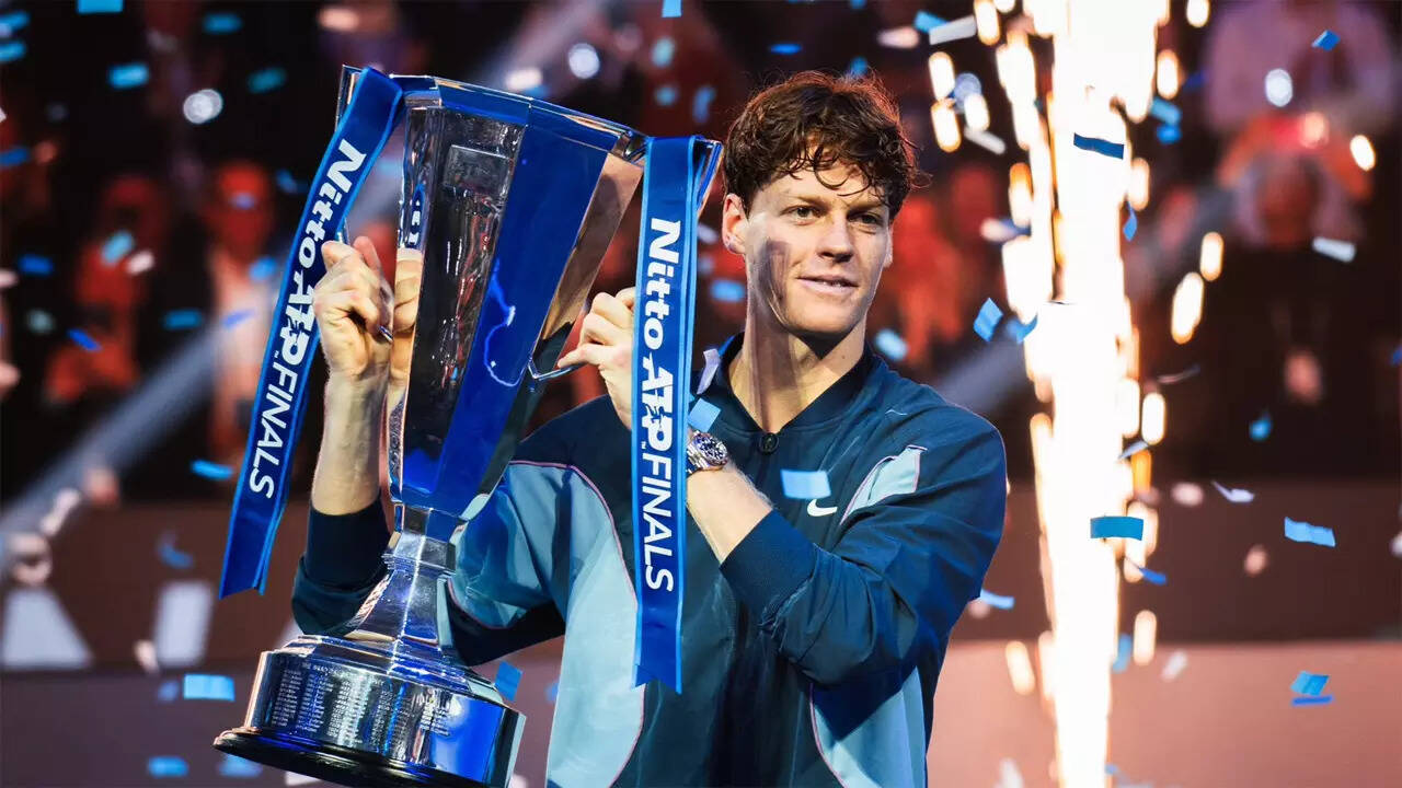 Sinner sweeps past Fritz to win ATP Finals