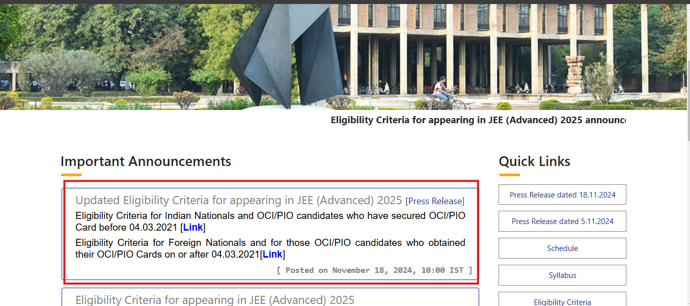 JEE Advanced 2025 eligibility: JAB restores number of attempts to 2, reverts to original criteria