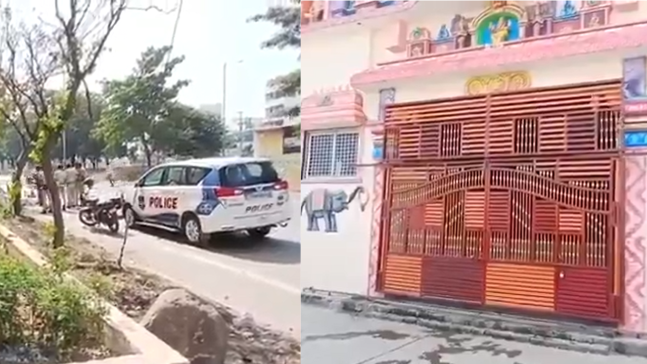 Explosion near temple in Hyderabad, priest hurt; probe under way