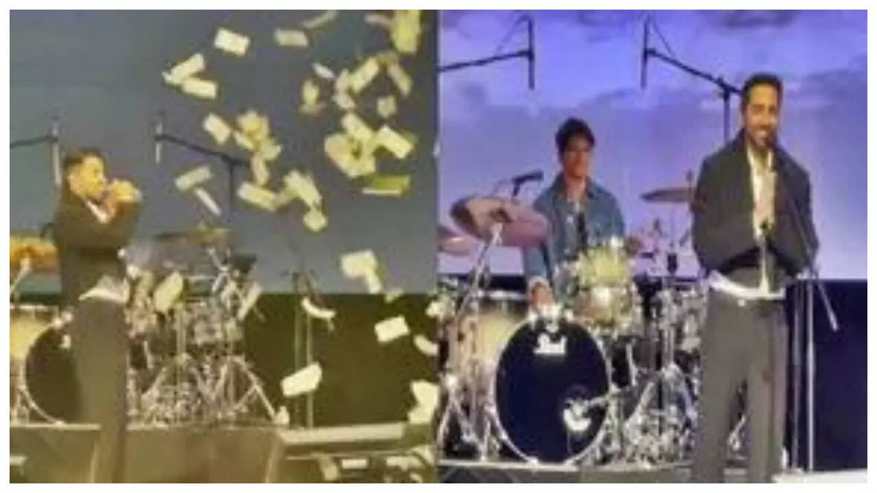 WATCH: Audiences throw dollars at Ayushmann