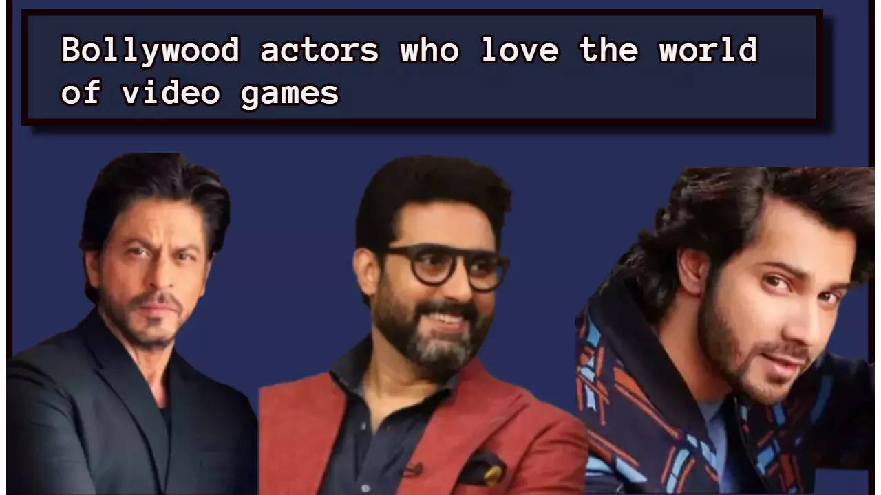 SRK to Abhishek:B'wood actors who love the world of video games