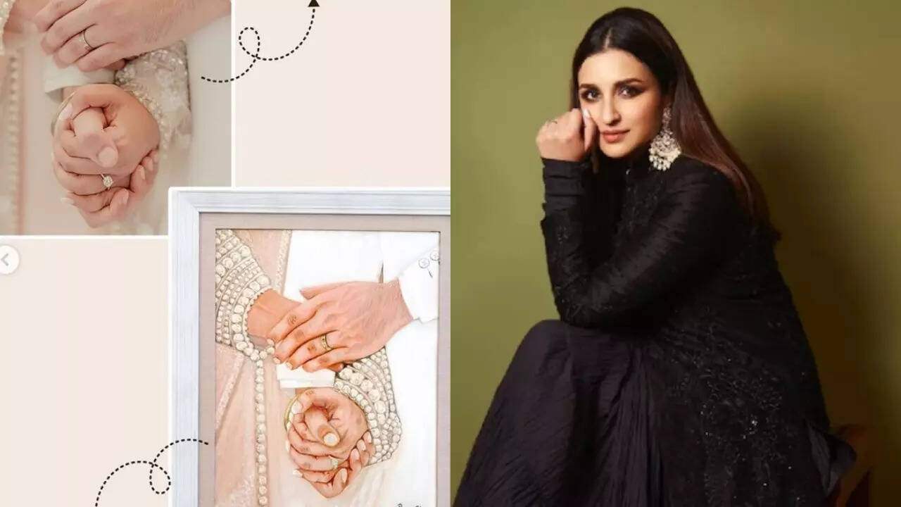 Parineeti's mom surprised her with handmade painting