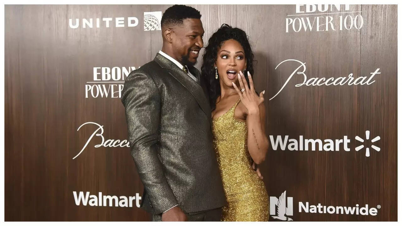 Jonathan Majors and Meagan Good are engaged