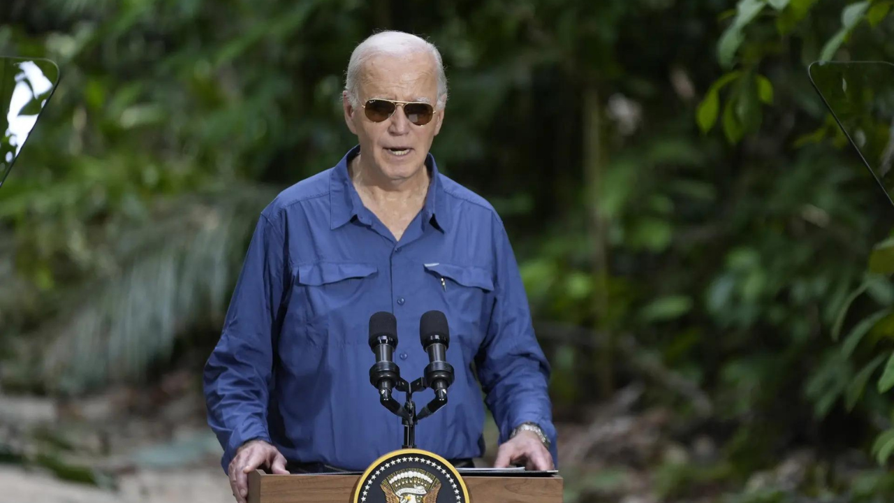 'Where you going Joe?' Russian media pokes fun at Biden 'wandering off' in Amazon Jungle