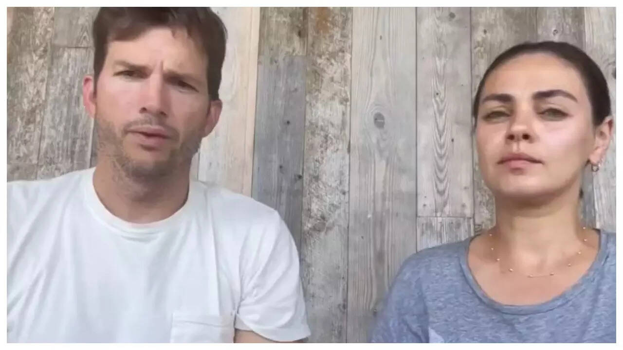 Ashton-Mila Kunis faced with divorce rumors