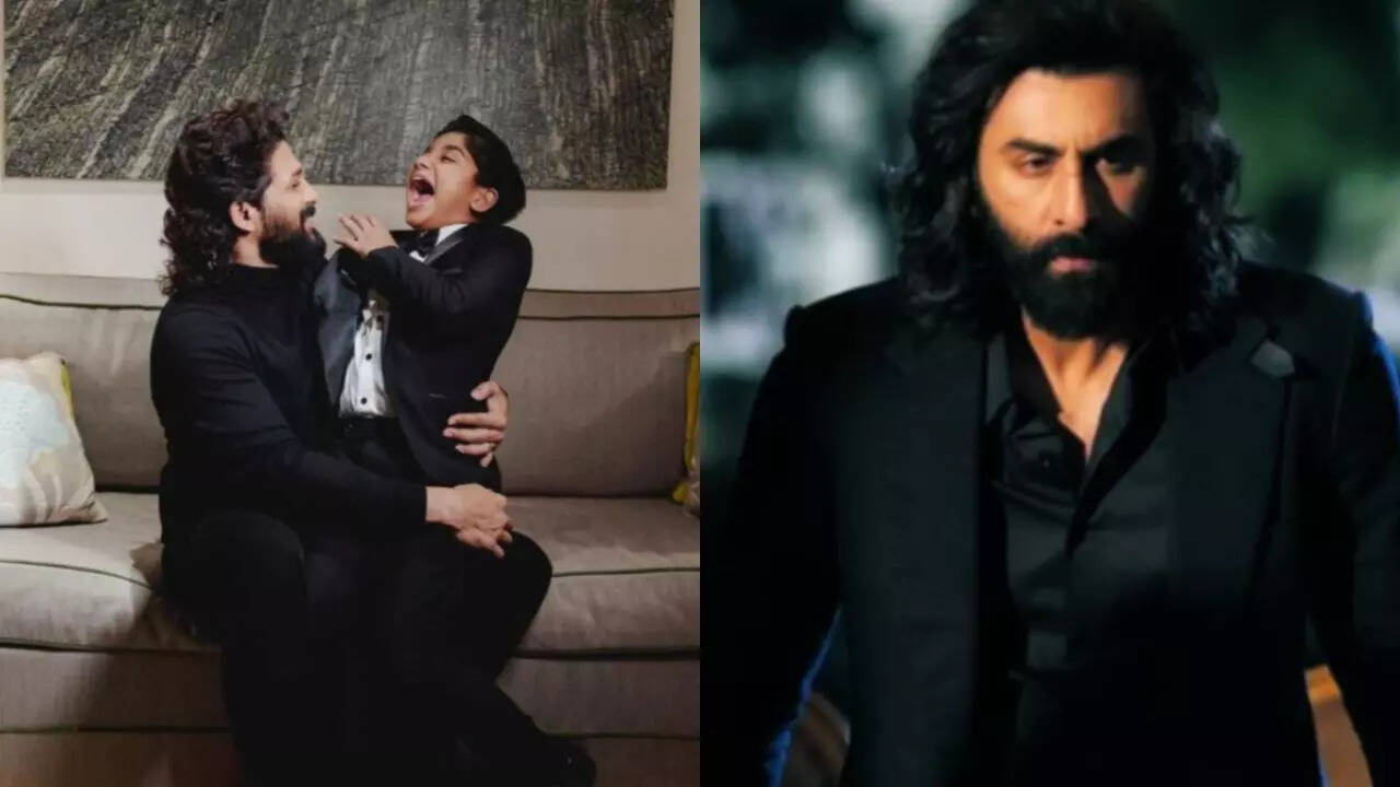 Allu Arjun compares son to Ranbir's role from Animal