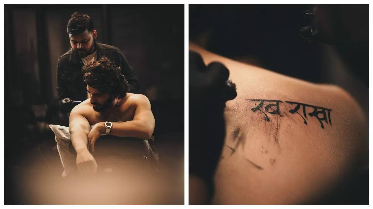 Arjun dedicates NEW tattoo to his late mother