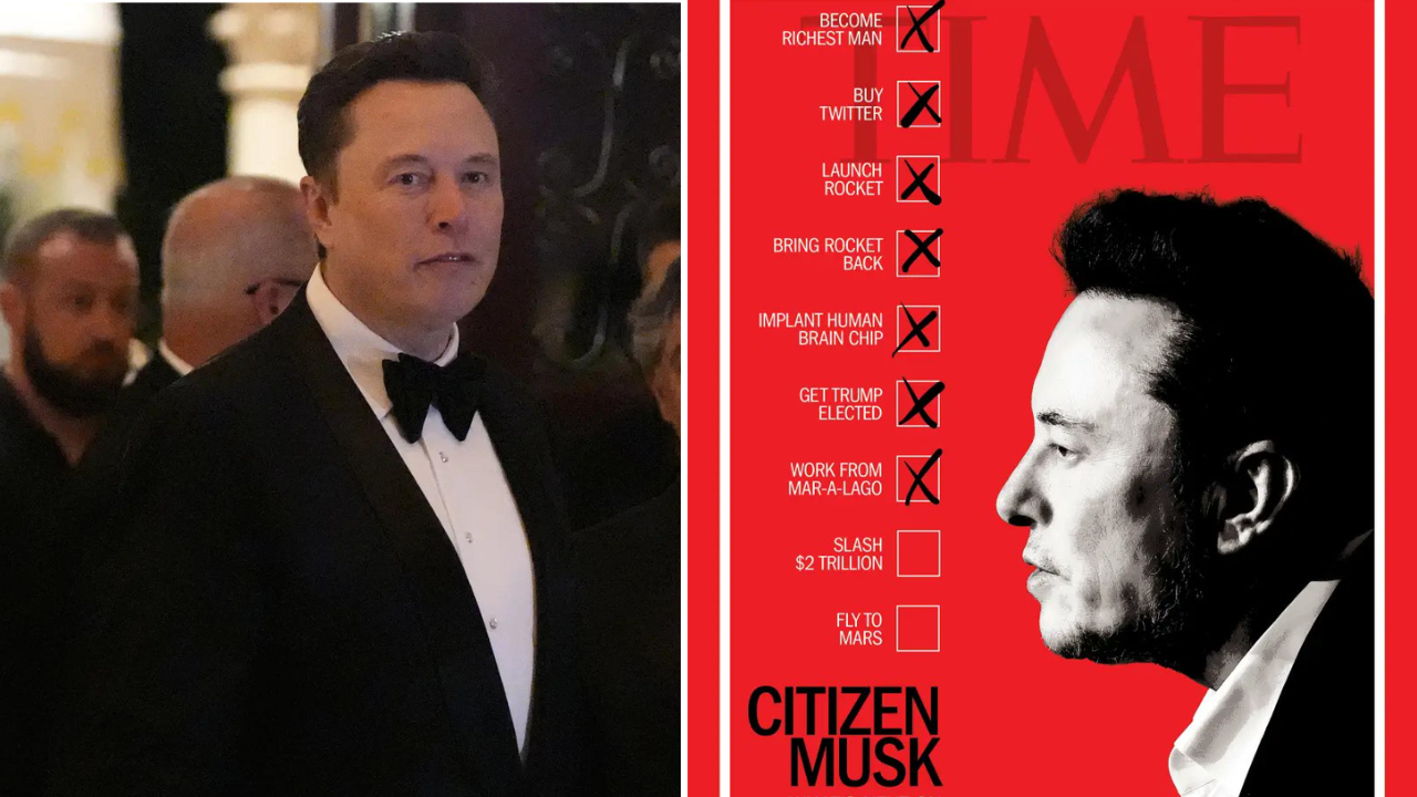 Elon Musk denies Time magazine's cover page checklist featuring him: 'I am trying to make life multiplanetary'