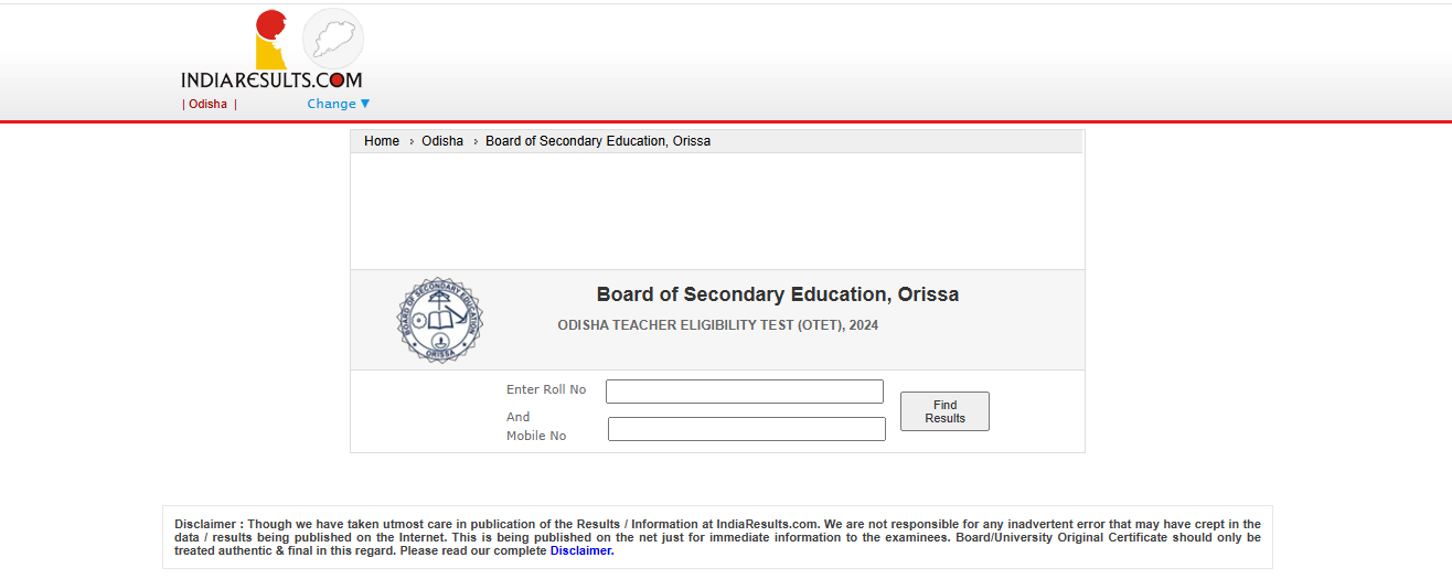 Odisha TET result 2024 released at bseodisha.ac.in: Direct link to download scorecards here