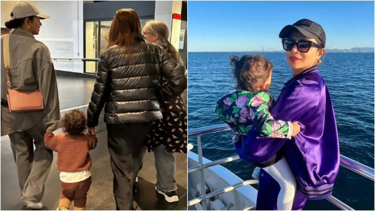 Priyanka and Malti share unseen museum moments