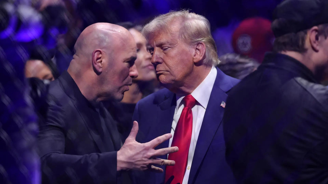 Dana White's shocking U-turn on politics after supporting Trump: 'Gross, never f**king doing this'