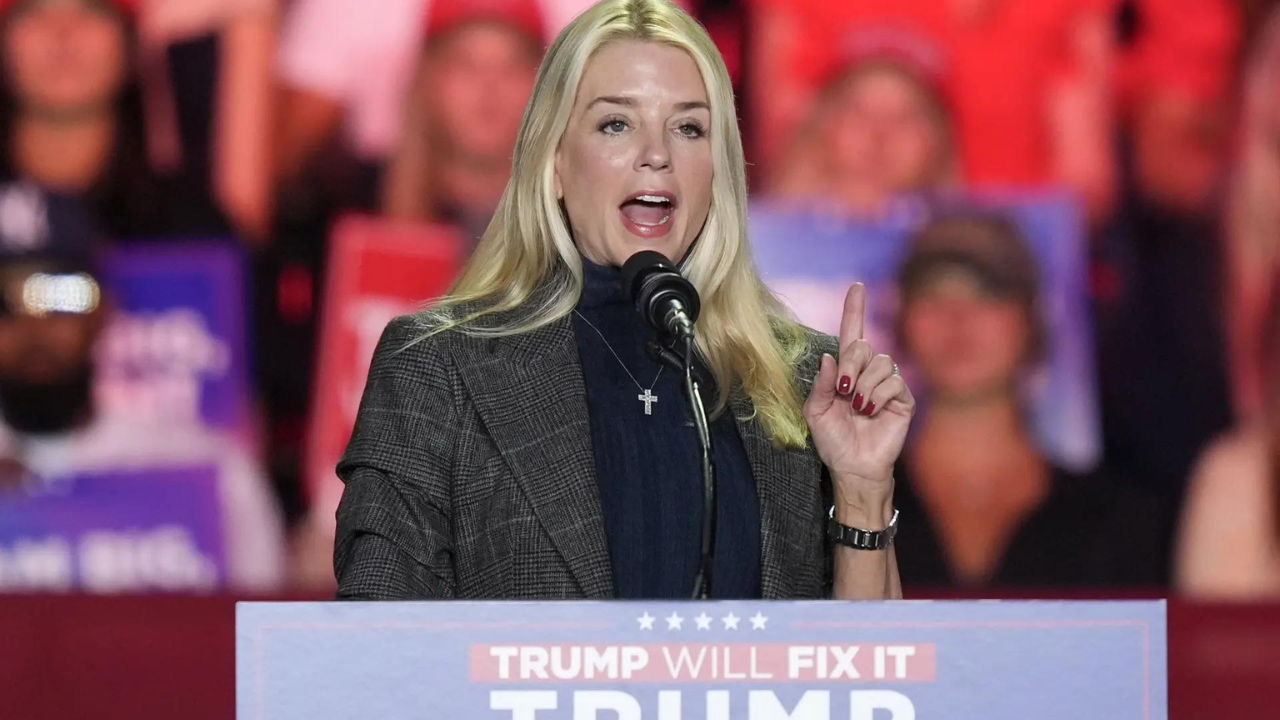 Did Pam Bondi let Jeffrey Epstein slide; accept bribe from Trump University?