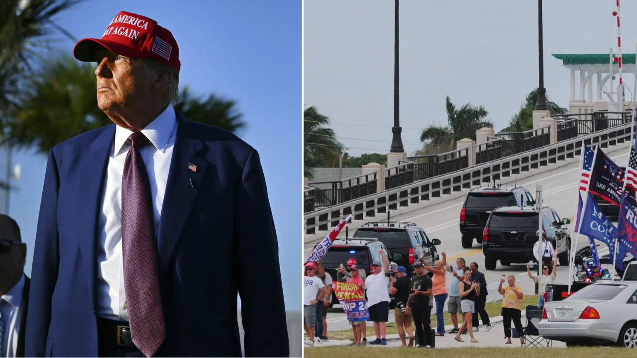 Did Trump leave Mar-a-Lago in ambulance? Here is the truth