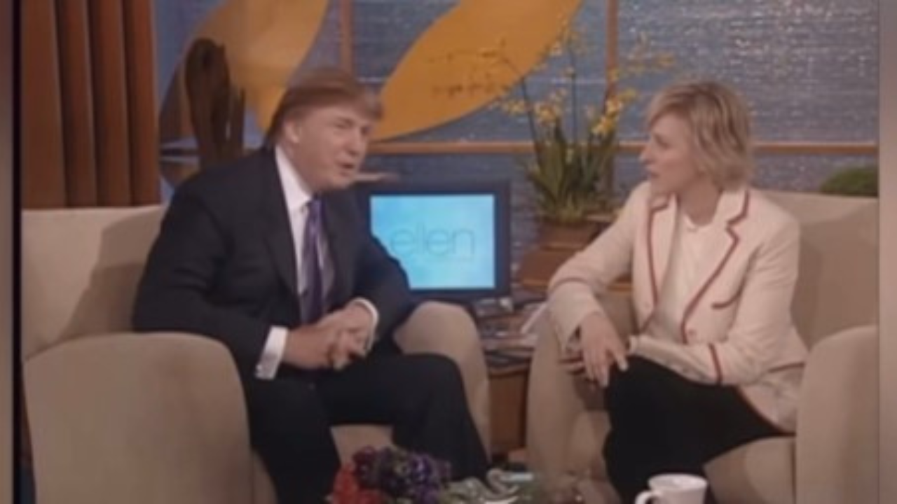 When Ellen DeGeneres 'offered' Donald Trump her mom to date. Old video goes viral