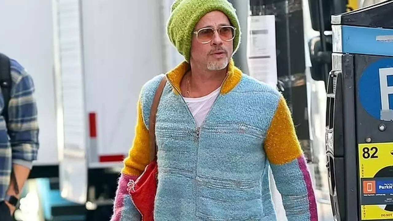 Brad Pitt collapses filming a car crash scene for 'F1'