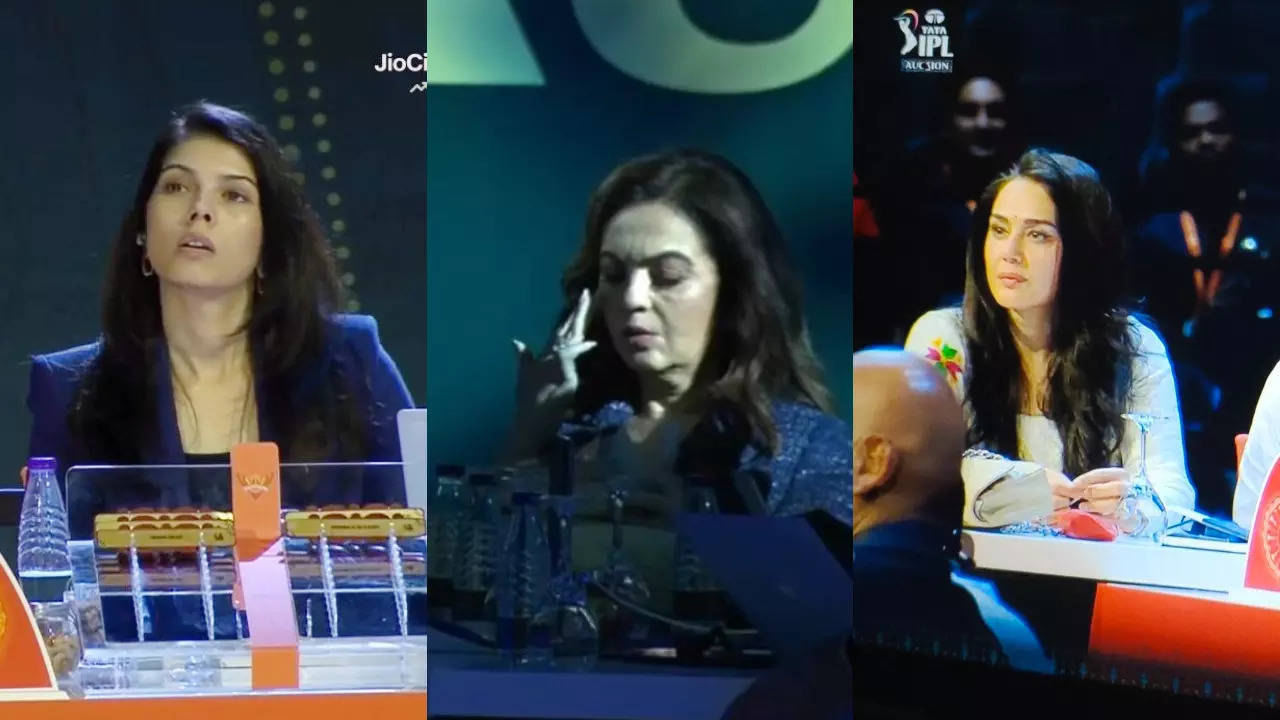 Nita Ambani vs Kavya Maran at IPL Auction 2025