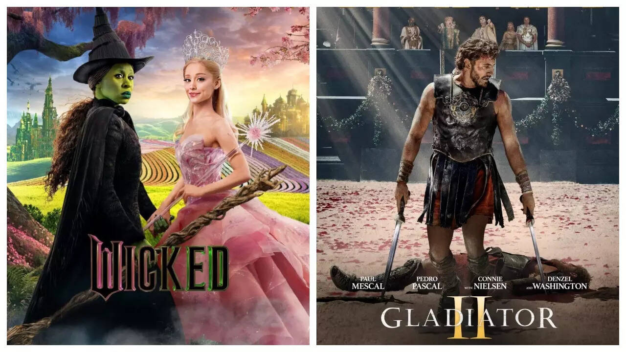 Wicked and Gladiator make $164.2 mn global debut