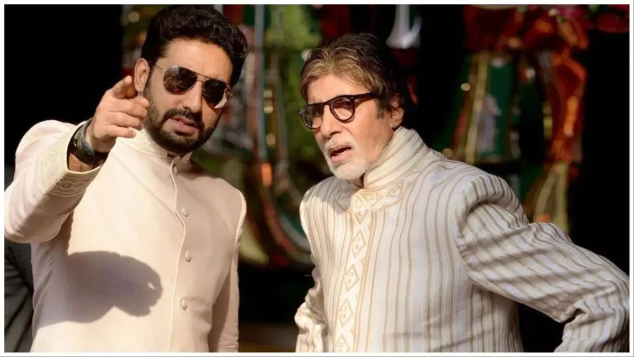 Big B reviews Abhishek's new film: Let them say what they say