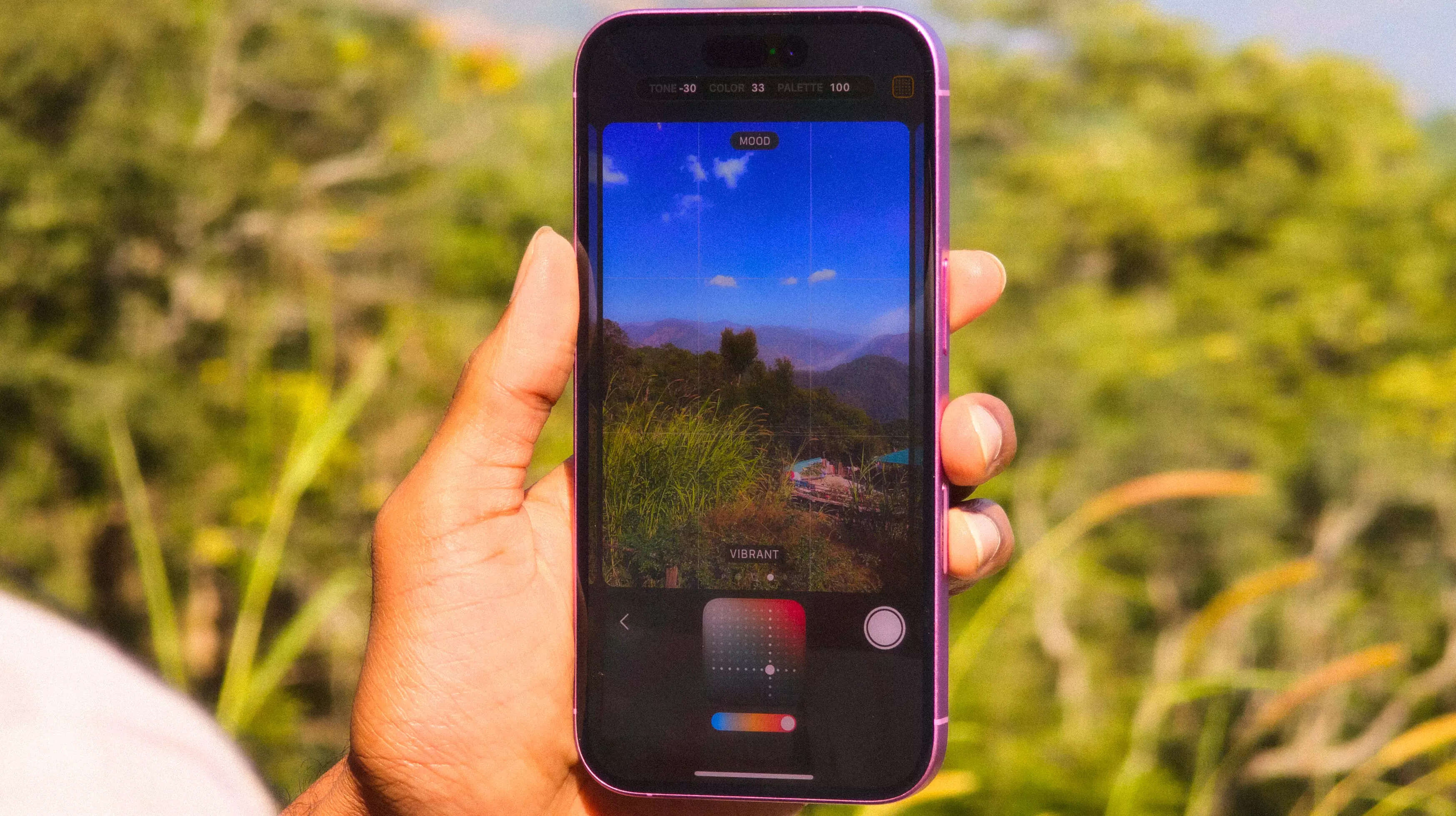 This is the most control I've had on an iPhone. Even more than the Camera Control.