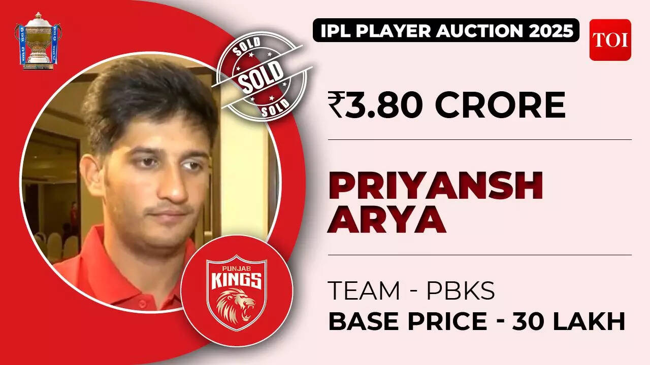 Who is Priyansh Arya - the opener sold to PBKS for Rs 3.8 crore