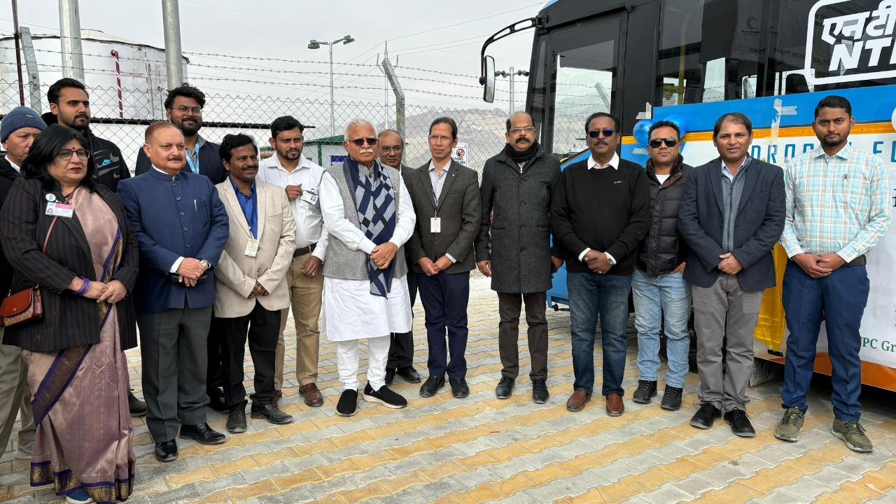 Amara Raja Infra commissions India’s 1st green hydrogen fuelling station in Leh for NTPC