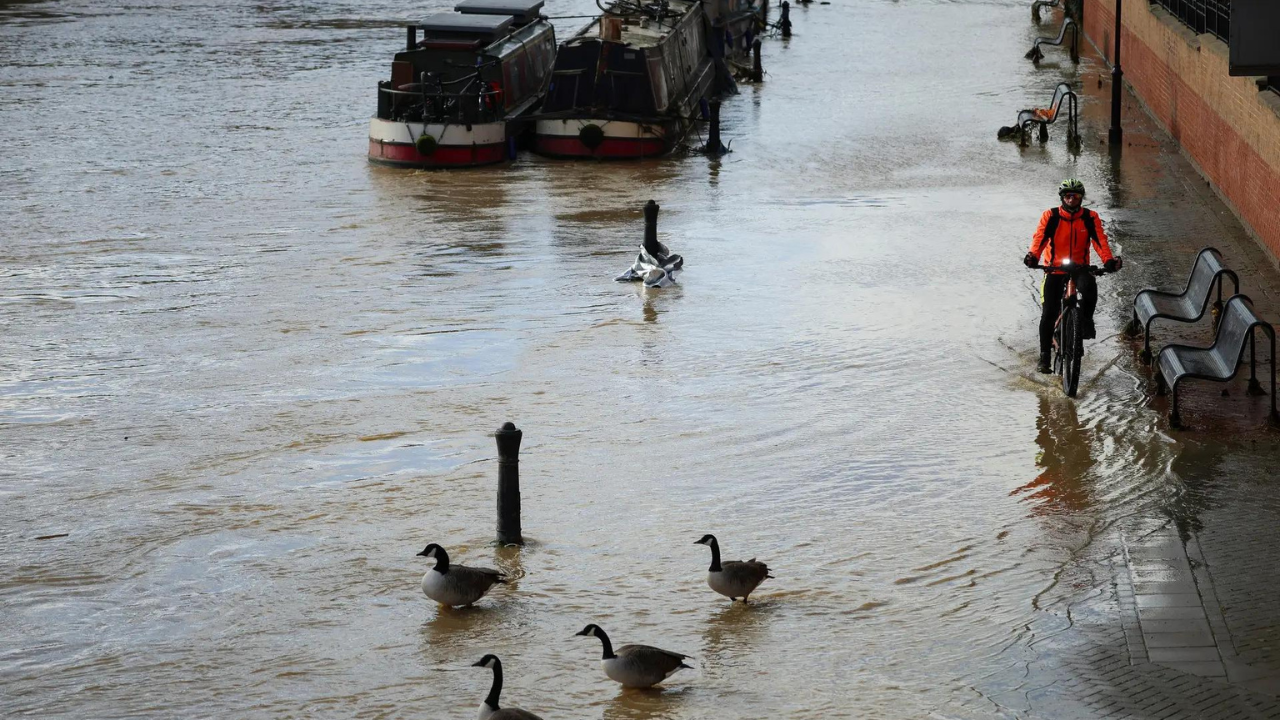 Floods disrupt life across UK in aftermath of Storm Bert