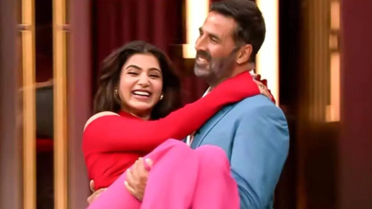 Samantha learnt about myositis after shooting KWK