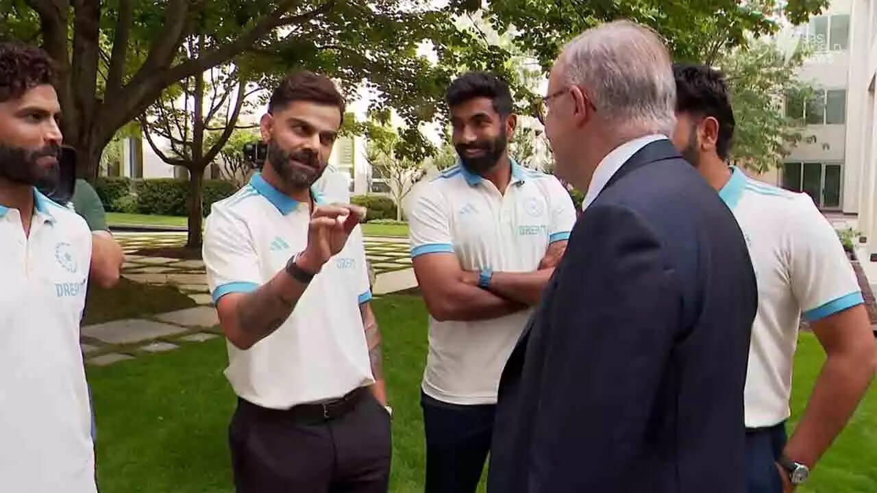 Watch: What Virat Kohli said to Australian PM Anthony Albanese