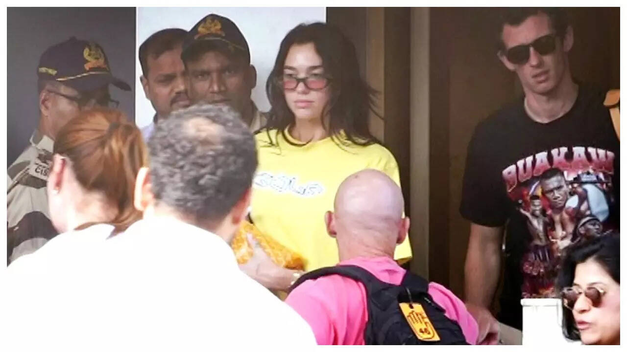 Dua Lipa lands in India ahead of her Mumbai concert