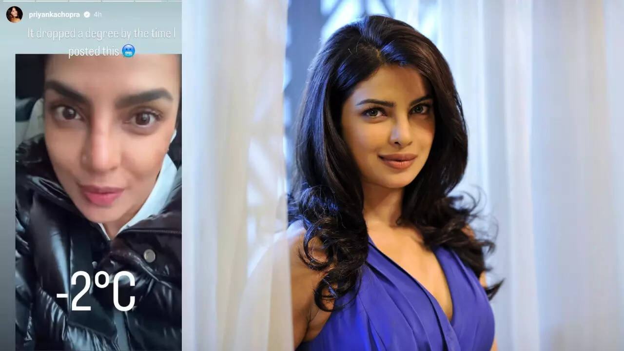 Priyanka goes to work with minus 1 degree temperature