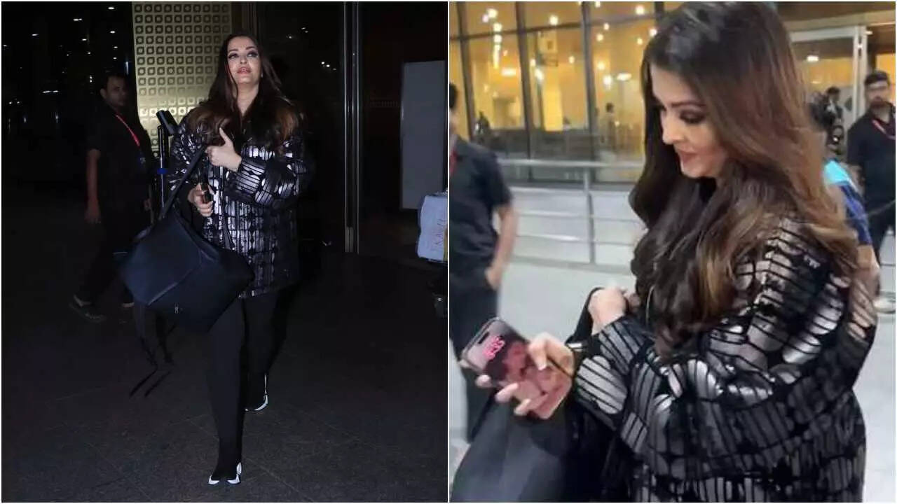 Aaradhya-Big B's pic is Aishwarya Rai's phone wallpaper