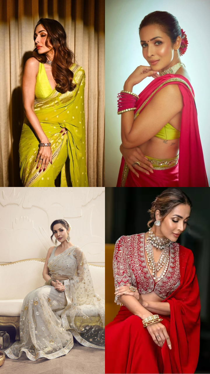 Malaika Arora’s most stunning saree looks