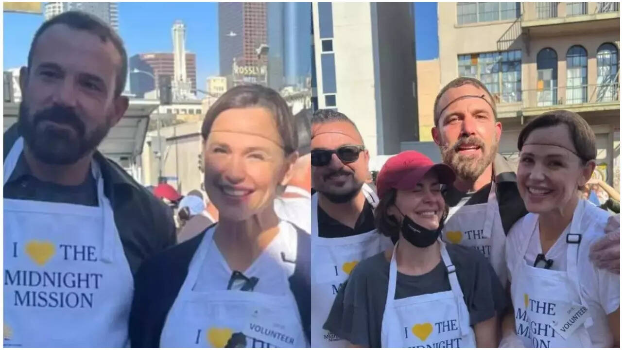 Ben Affleck celebrates Thanksgiving with Jennifer Garner