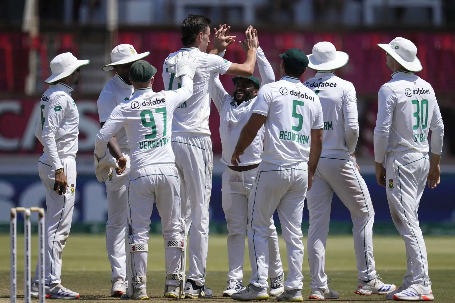 1st Test: Jansen takes 11 wickets as SA beat SL by 233 runs