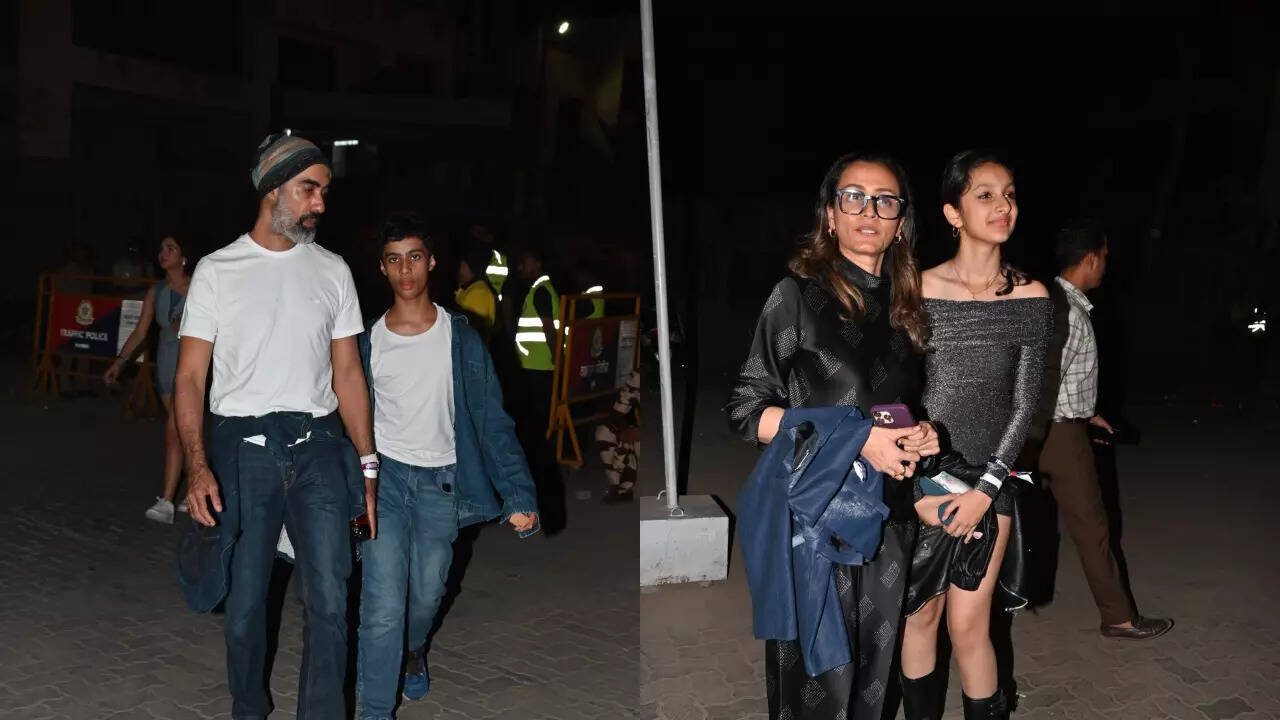 Namrata- Sitara, Ranvir-Haroon attend Dua Lipa's concert