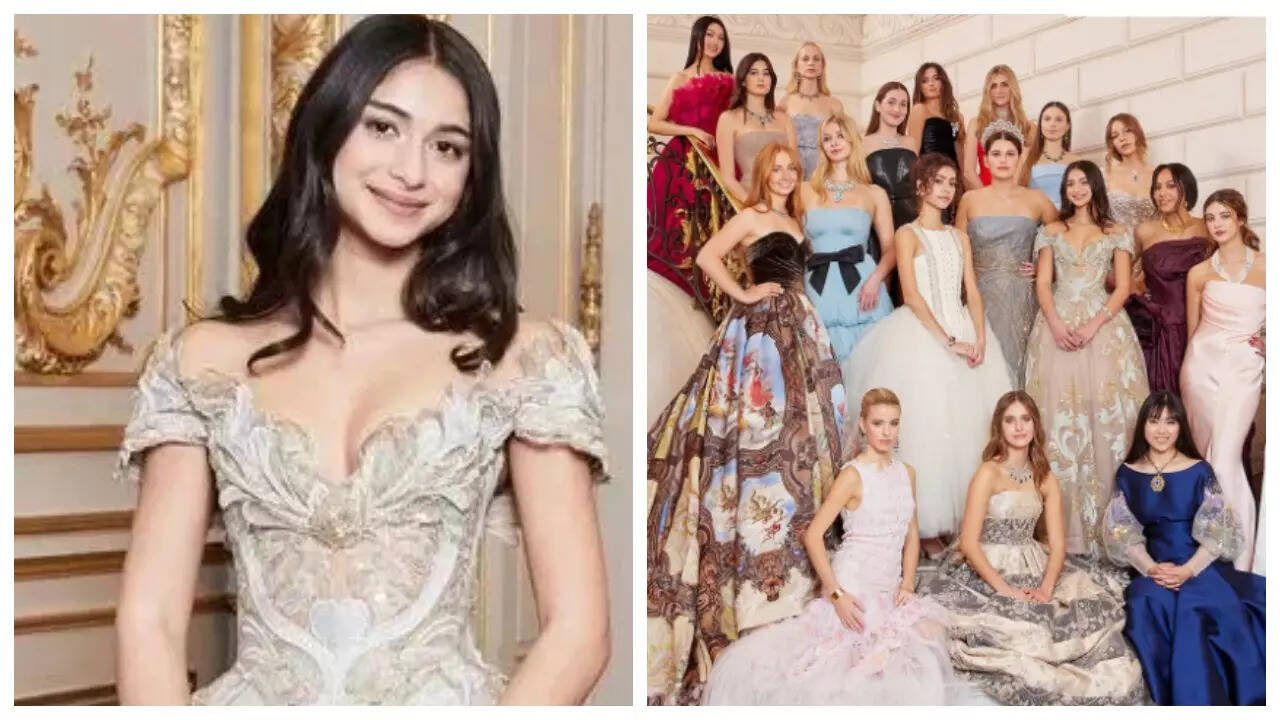 Ananya's sister Rysa stuns in pics from Le Bal