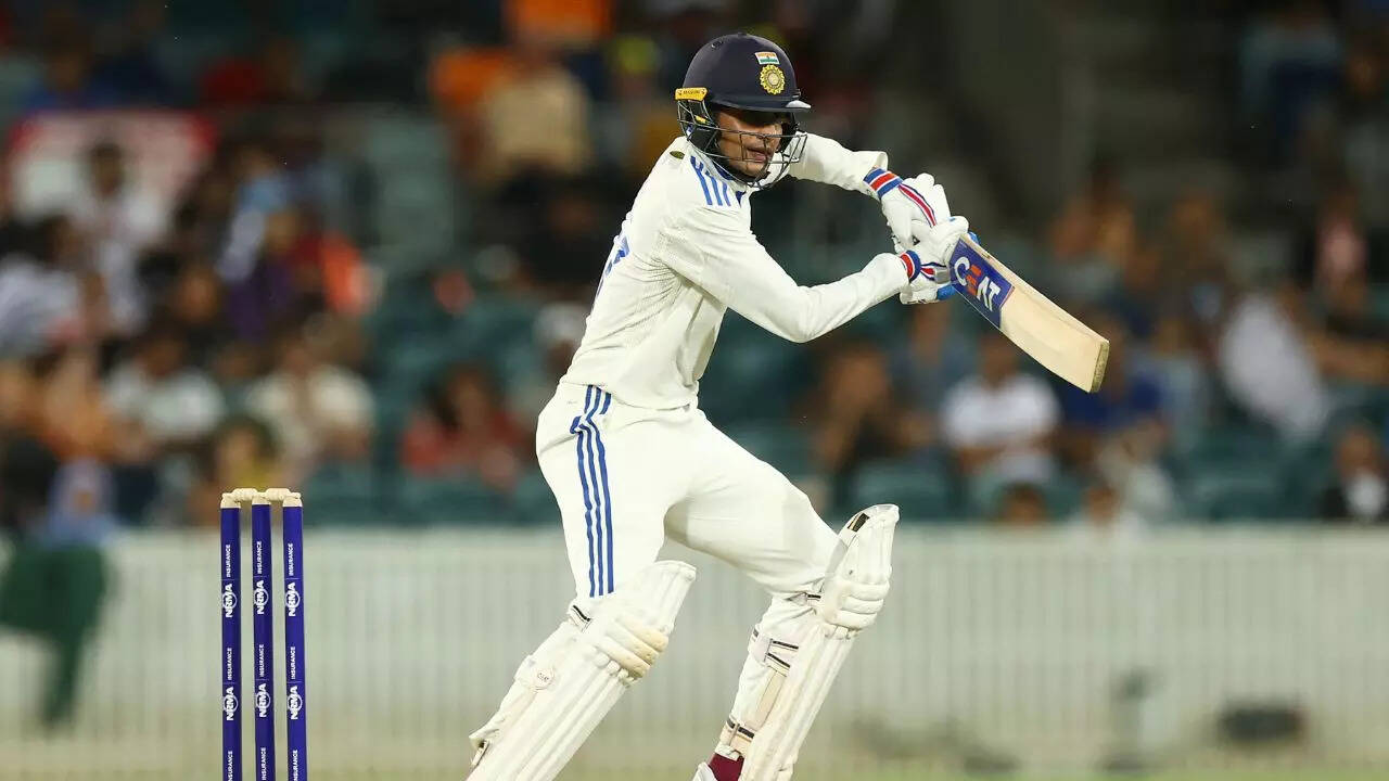 Shubman Gill shines with a half-century in warm-up match