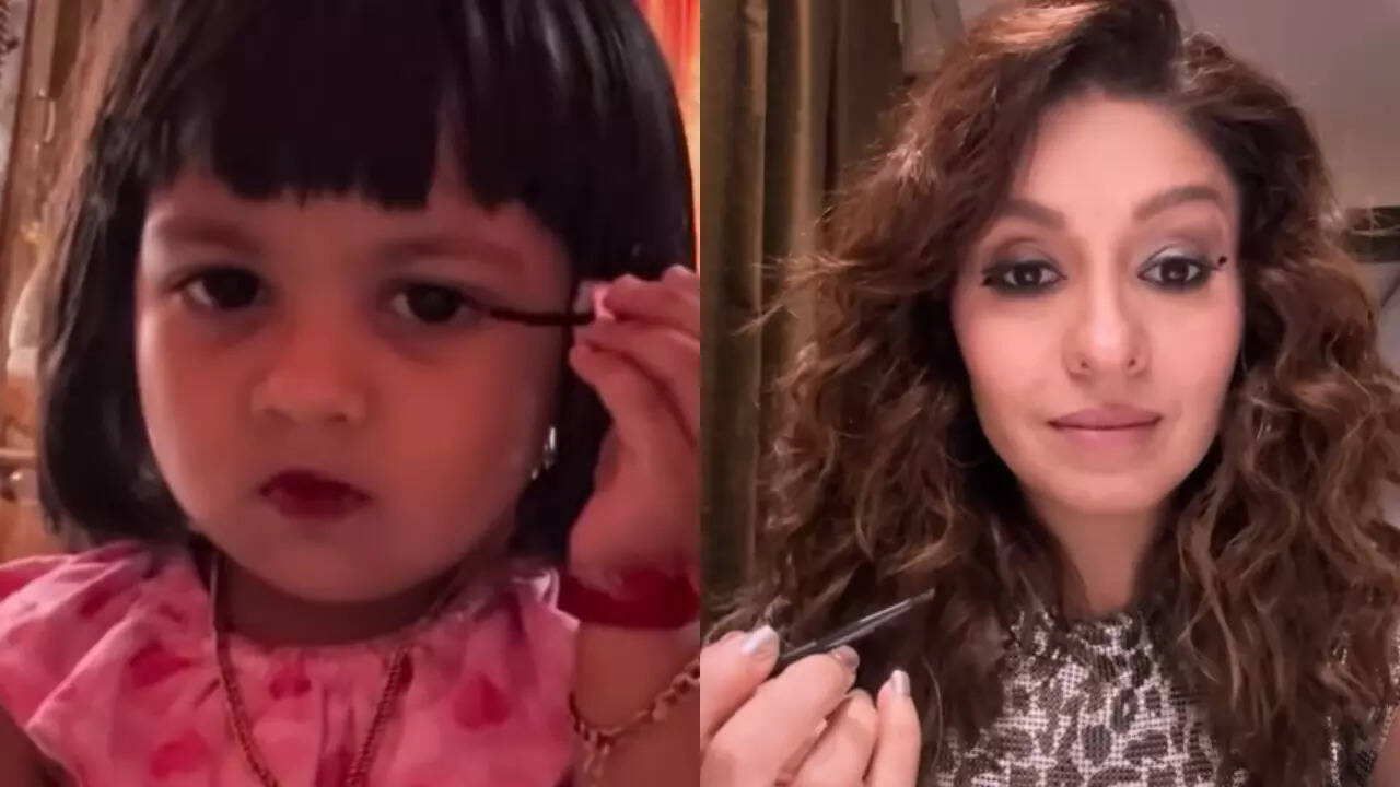 Sunidhi recreates Kerala kid's viral eyeliner video