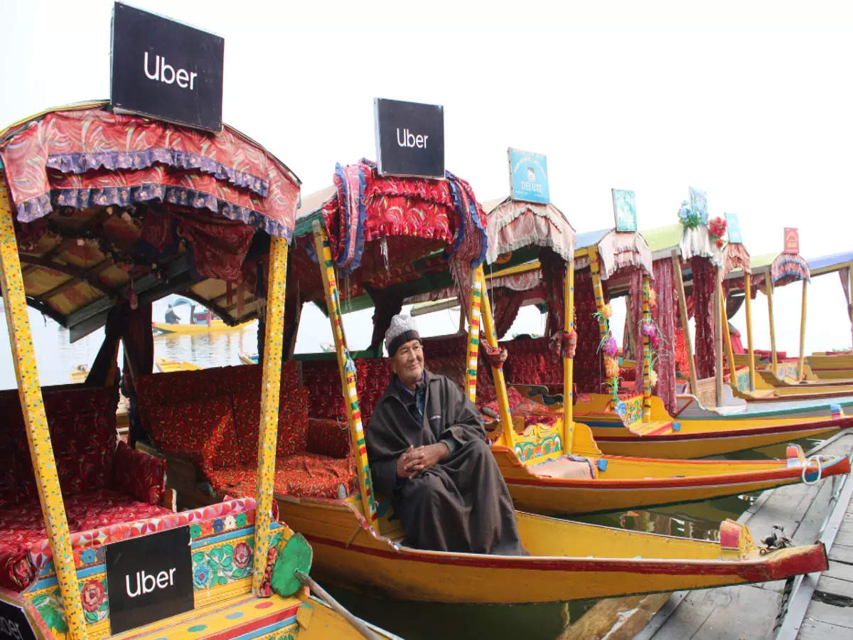 Srinagar: Uber launches Asia’s first shikara ride service on Dal Lake