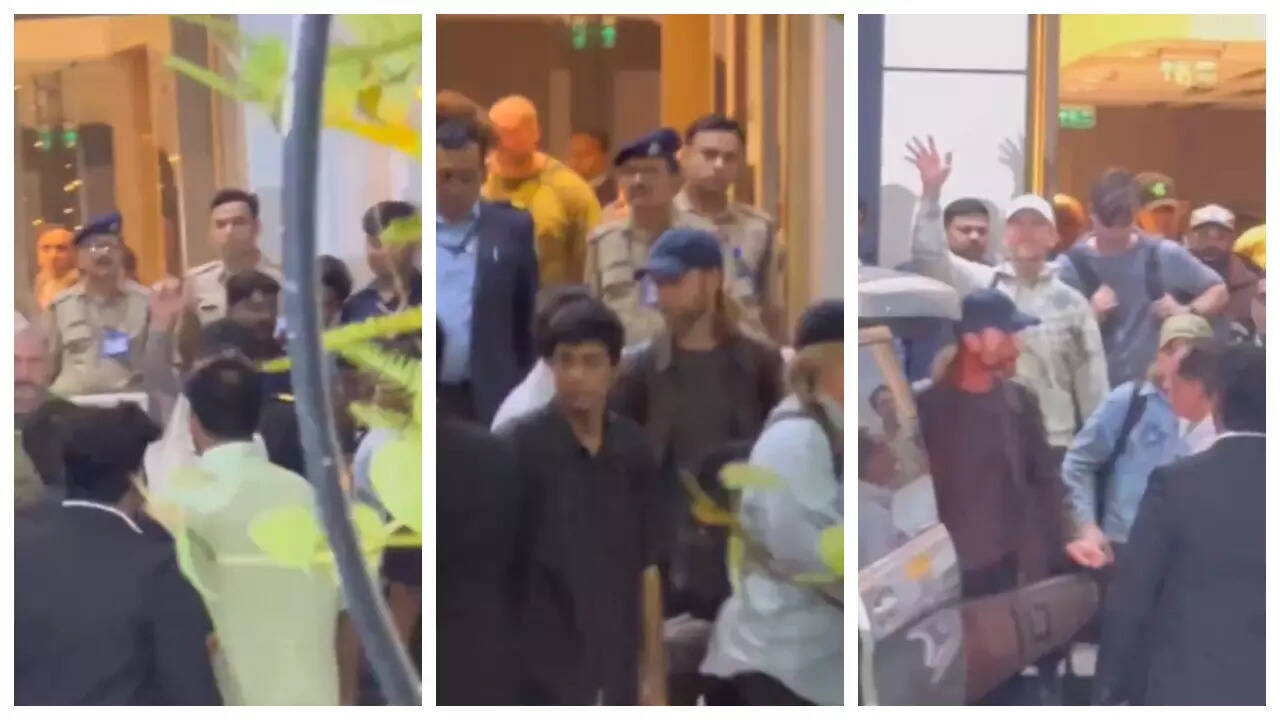 Maroon 5 arrives for their first-ever concert in India