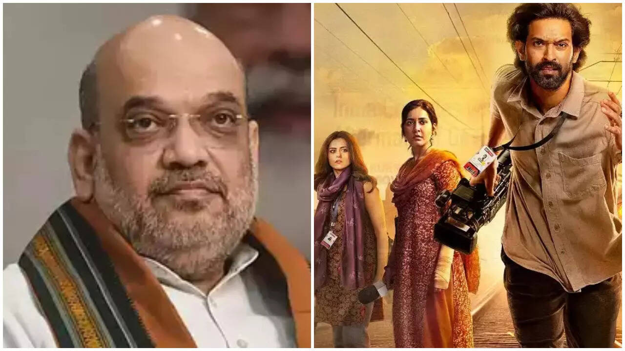 Amit Shah reviews Vikrant starrer The Sabarmati Report
