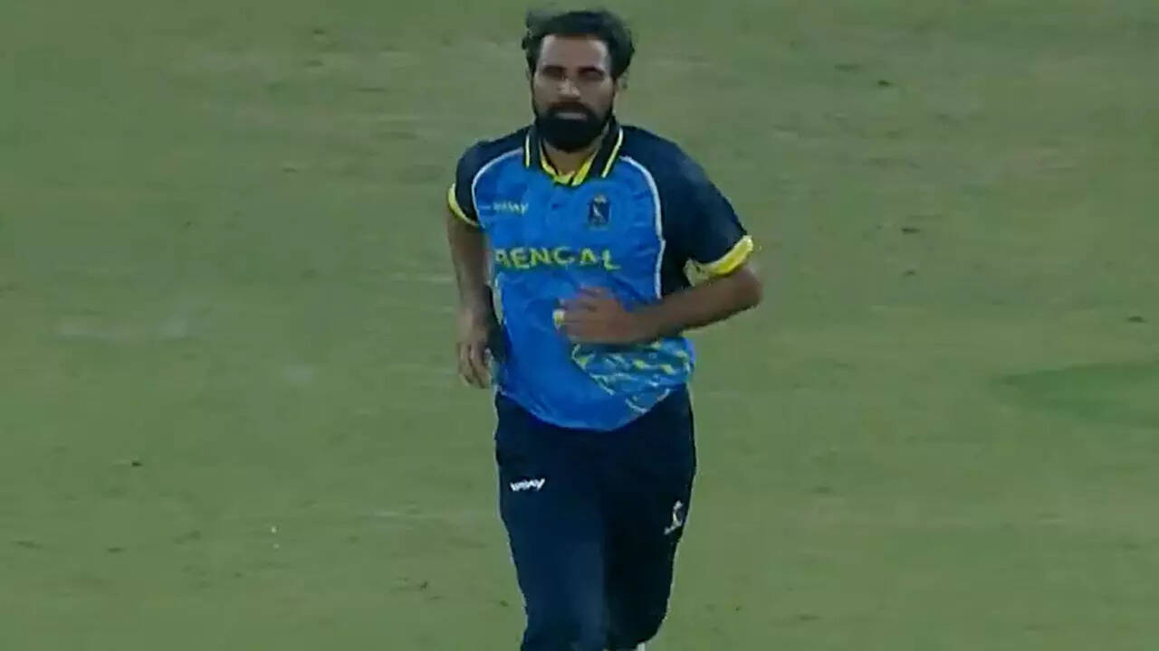Shami plays sixth consecutive SMAT match in 11 days, bowls 15 dot balls
