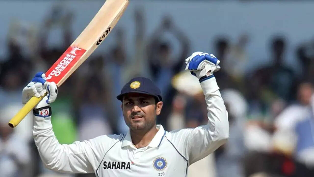 On this day, Sehwag nearly became first batter to hit 3 triple-centuries in Tests
