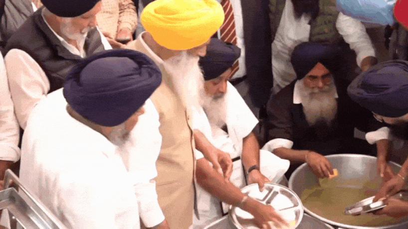Watch: Badal washes utensils shortly after assassination attempt