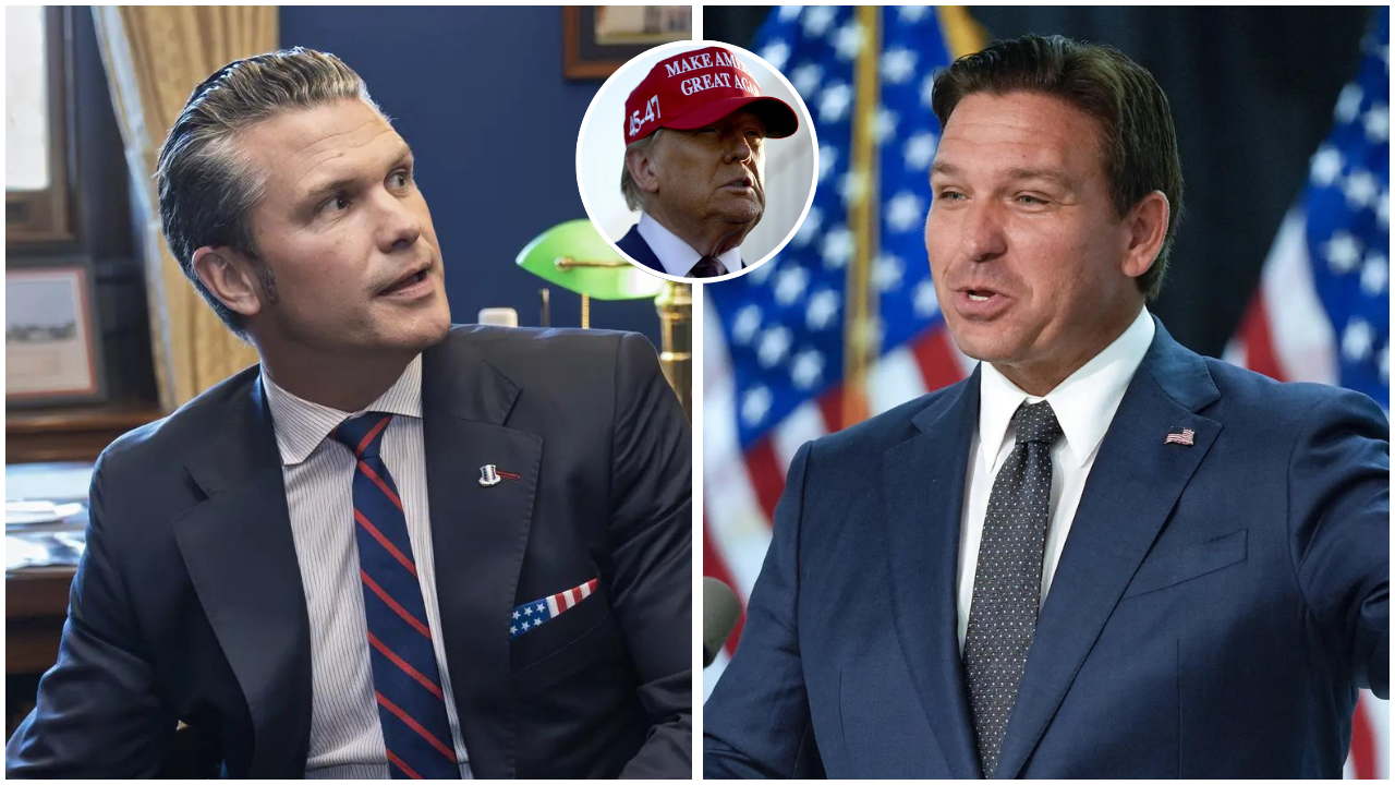 Trump may replace Pete Hegseth with Ron DeSantis for Pentagon role