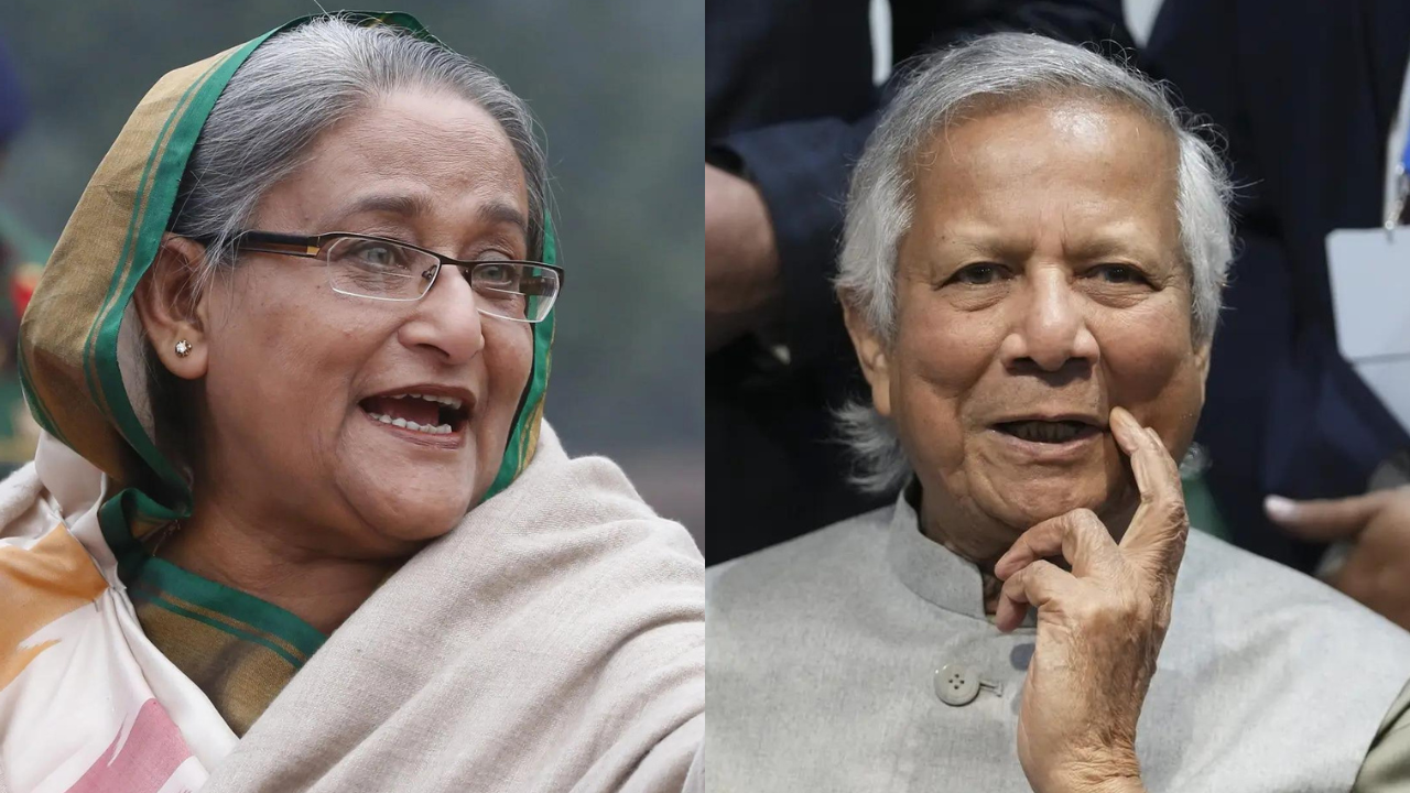 In first public address, Hasina accuses Yunus of 'genocide', persecuting minorities 'especially Hindus'