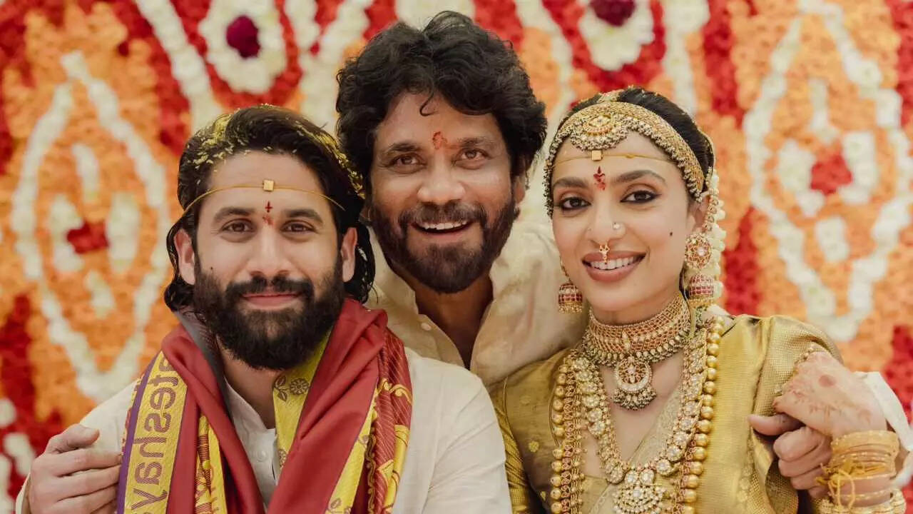 Nagarjuna shares joy on Chaitanya-Sobhita's wedding